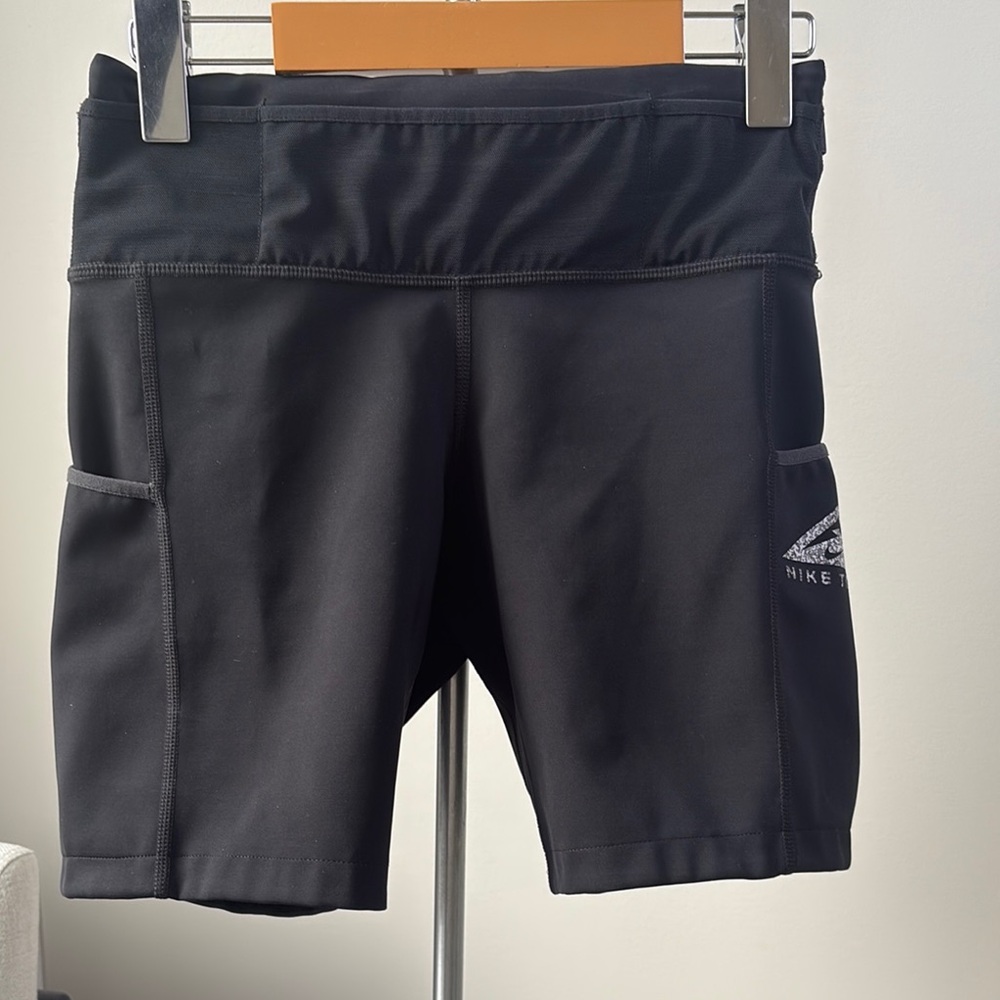 Nike Black Women's Bike Shorts with Side Pockets